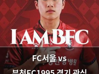 FC서울 vs 부천FC1995 경기 관심 높아져