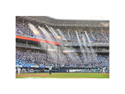 삼성 라이온즈 월드컵 같은 물 축제 열어 팬들 기대