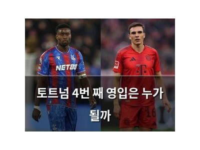토트넘 4번 째 영입은 누가 될까