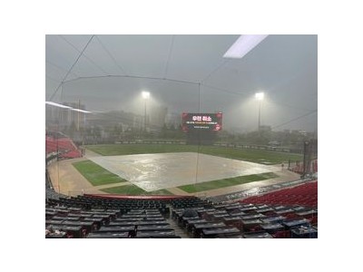 SSG vs KIA 경기 폭우로 취소 사상 최초의 일정 변경