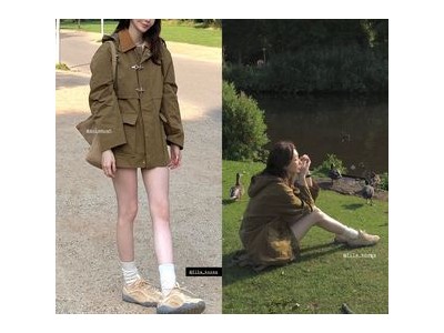 강민경 야상점퍼로 매력 뽐내는 사진 공개