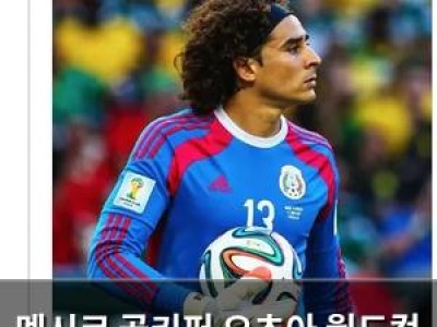 멕시코 골키퍼 오초아 월드컵 6차 출전 의지 드러내